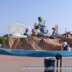 Marineland - Fontaine de Poseidon