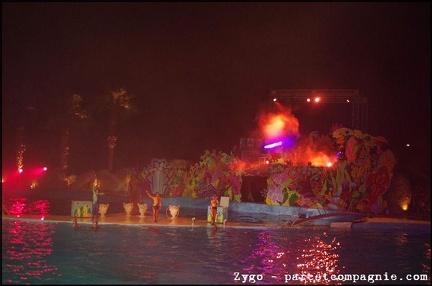 Marineland - Dauphins - Spectacle nocturne - 1696