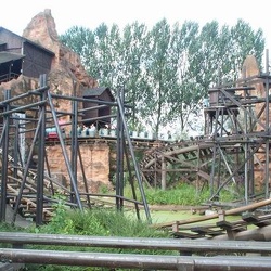 Six Flags Belgium - calimity mine