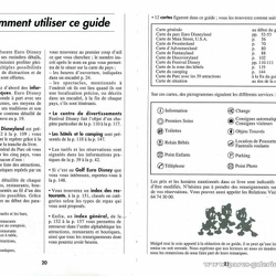 05 - EuroDisney Le Guide - -informations pratiques - comment utiliser ce guide