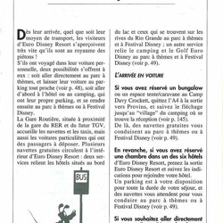 08 - EuroDisney Le Guide - -informations pratiques - l arrivee a euro disney resort