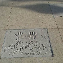 Walt Disney Studios - signatures au sol