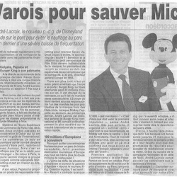 Revue de Presse - Disneyland Paris - autres articles