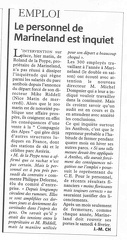 Nice Matin - Article 27 janvier 2006
