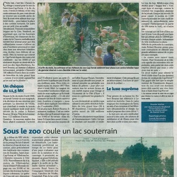 Revue de Presse - Zoo de Saint Jean Cap Ferrat - Annee 2009