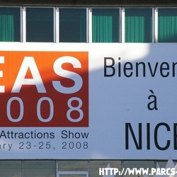 Euro Attractions Show - Montage - Parvis